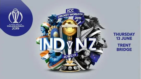 ICC CWC 2019: இநதய நயஸலநத படட 20 ஓவர படடயக வயபப, மழ கறககடடல சககல