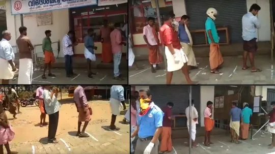 கொரோனா வைரஸ் தடுப்பு நடவடிக்கை, கேரளா குடிமக்கள் பாராட்டிற்குரியவர்கள்