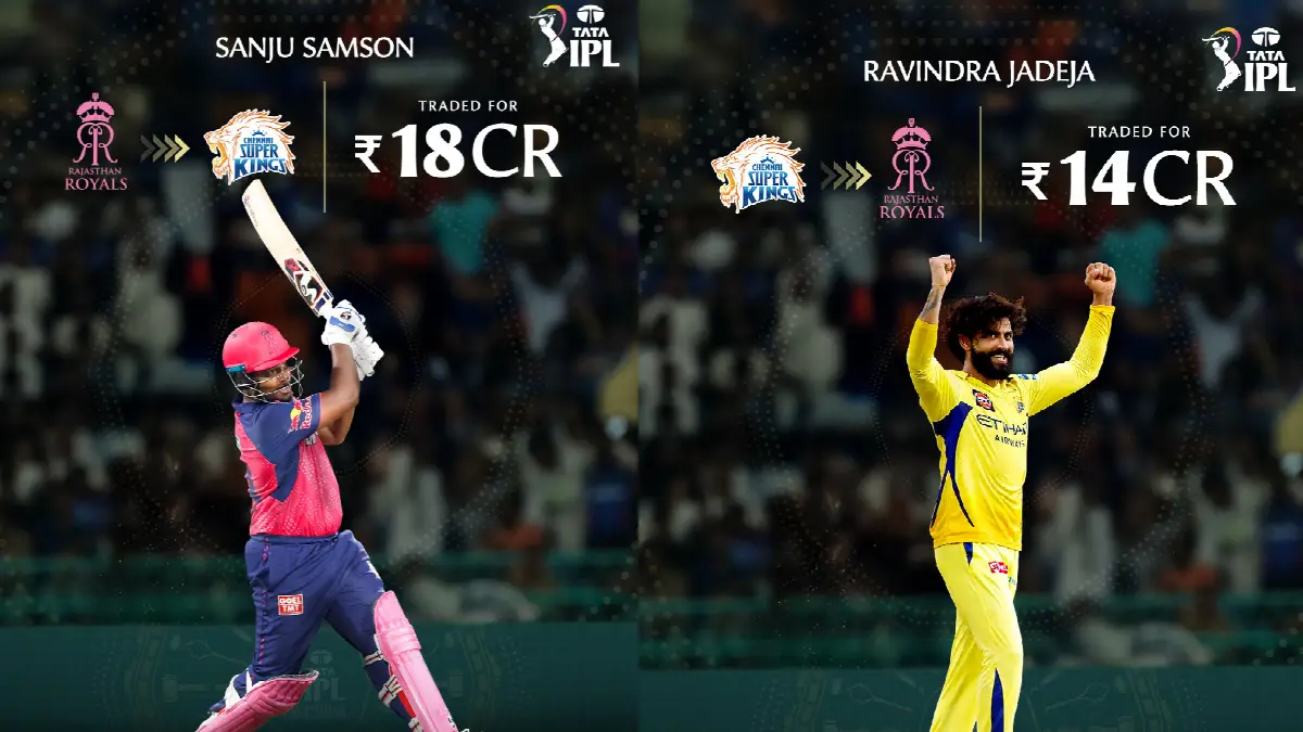 Sanju Samson and Ravindra Jadeja