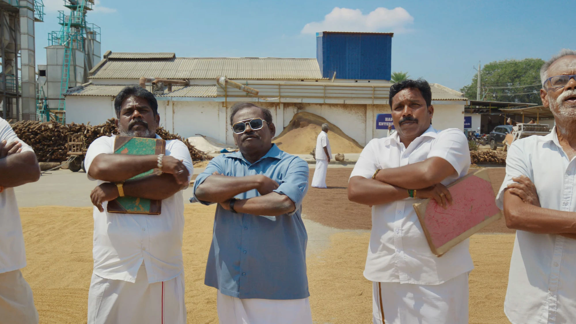 George Maryan in Happy Raj Movie